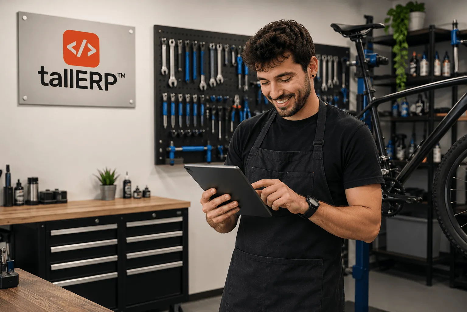 Cómo TallERP organiza tu taller de bicicletas