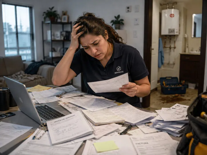 Los retos de coordinar servicios a domicilio sin sistema